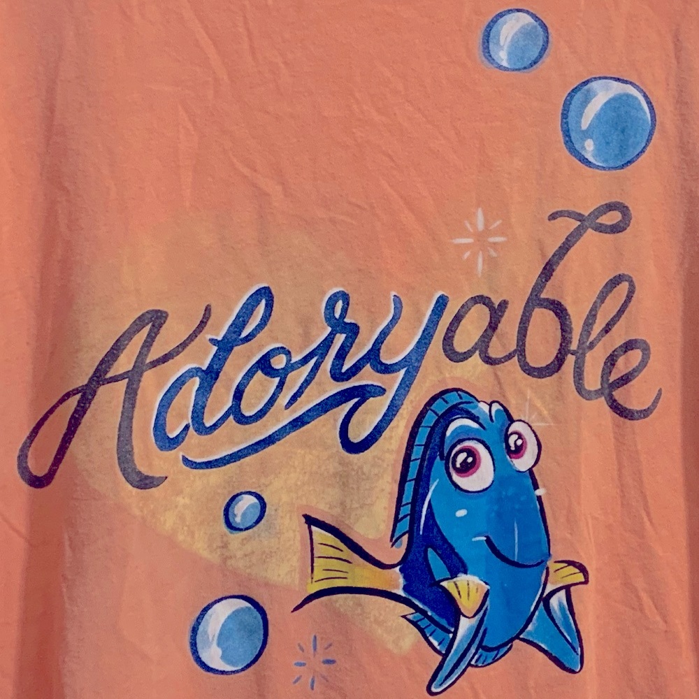 Disney Parks Finding Dory Adoryable Women’s Boatneck Short-sleeve Top | XXL